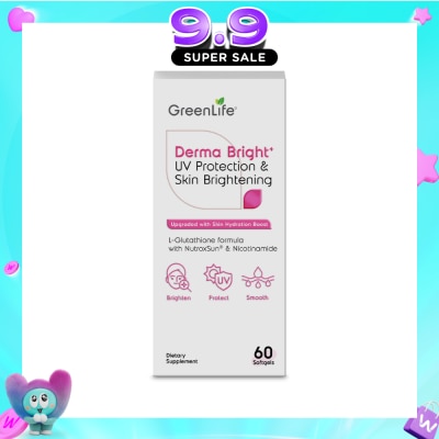 GREENLIFE - Derma Bright⁺ UV Protection & Skin Brightening Softgel 60s image