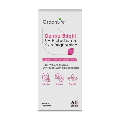 GREENLIFE - Derma Bright⁺ UV Protection & Skin Brightening Softgel 60s