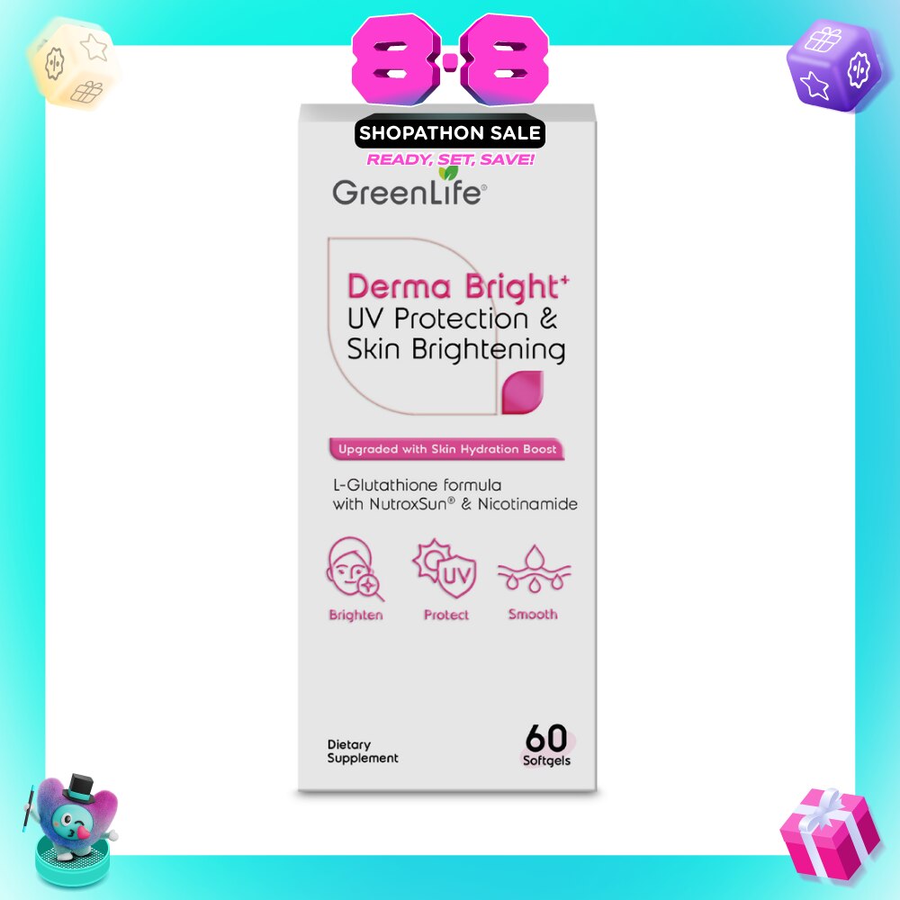 Derma Bright⁺ UV Protection & Skin Brightening Softgel 60s