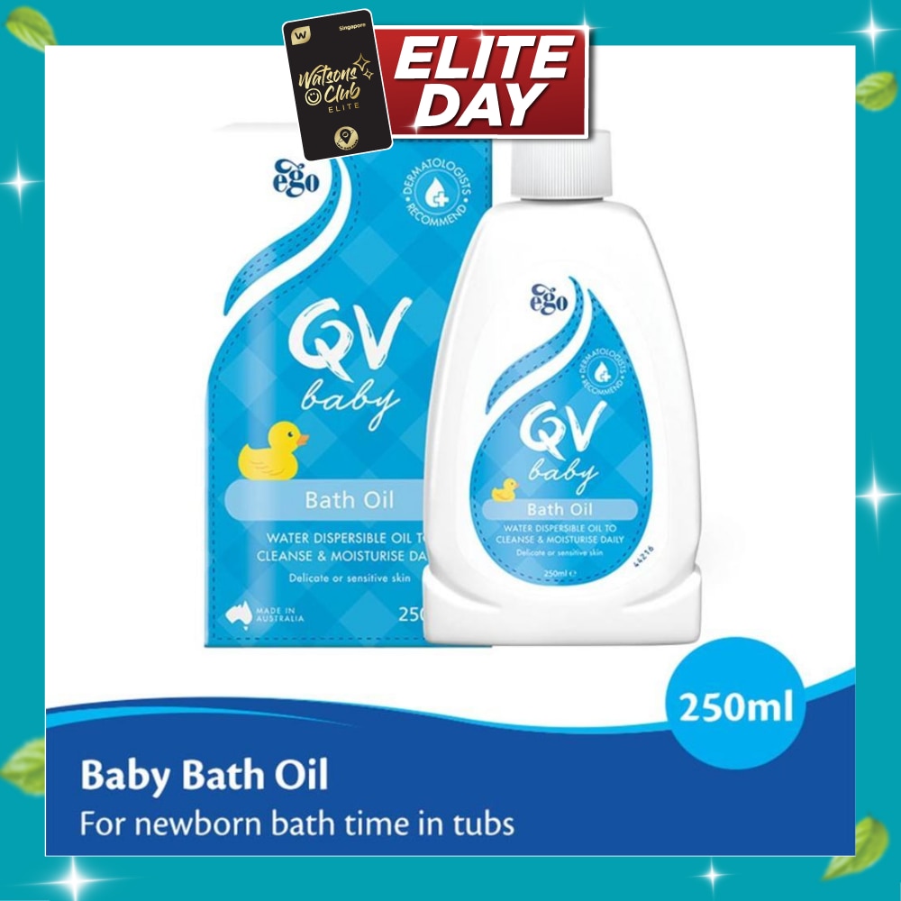 Baby Bath Oil (Suitable for Newborn Bath in Tubs) 250ml image