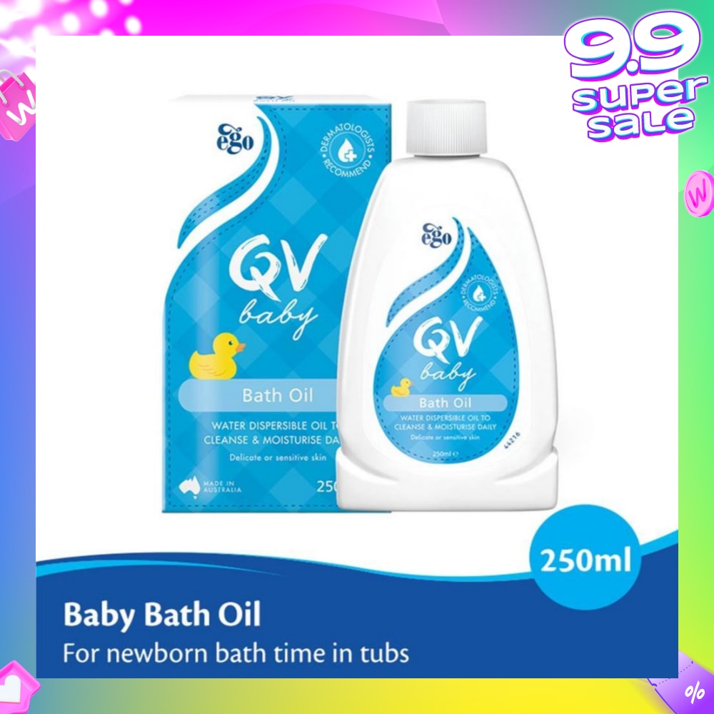 Baby Bath Oil (Suitable for Newborn Bath in Tubs) 250ml