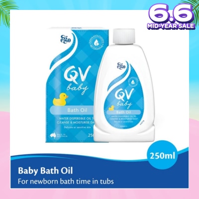 EGO QV Baby Bath Oil (Suitable for Newborn Bath in Tubs) 250ml
