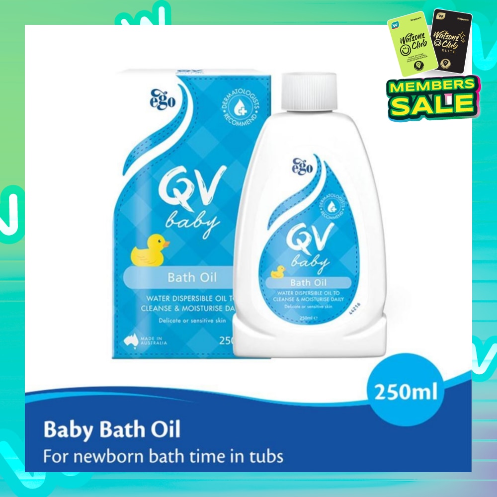 Baby Bath Oil (Suitable for Newborn Bath in Tubs) 250ml