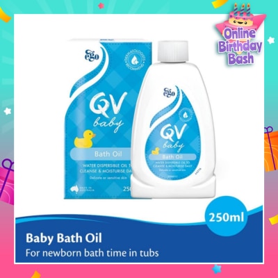 EGO QV Baby Bath Oil (Suitable for Newborn Bath in Tubs) 250ml
