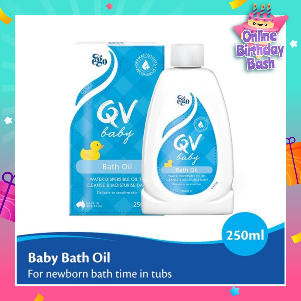 Baby Bath Oil (Suitable for Newborn Bath in Tubs) 250ml