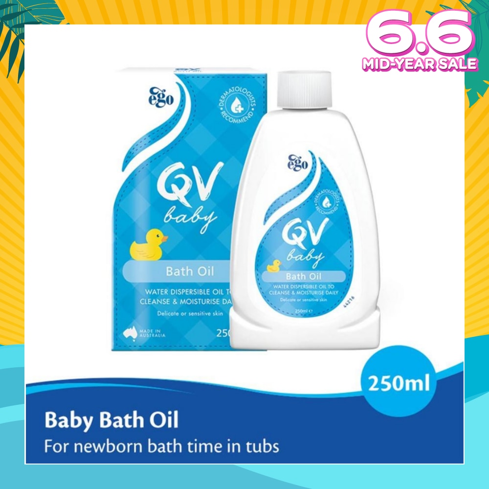 Baby Bath Oil (Suitable for Newborn Bath in Tubs) 250ml
