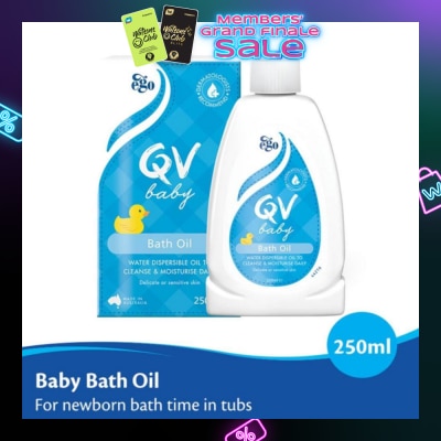 EGO QV Baby Bath Oil (Suitable for Newborn Bath in Tubs) 250ml