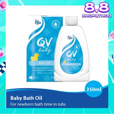 EGO QV Baby Bath Oil (Suitable for Newborn Bath in Tubs) 250ml