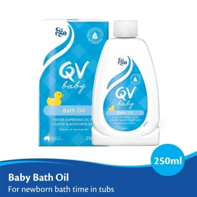 EGO QV Baby Bath Oil (Suitable for Newborn Bath in Tubs) 250ml