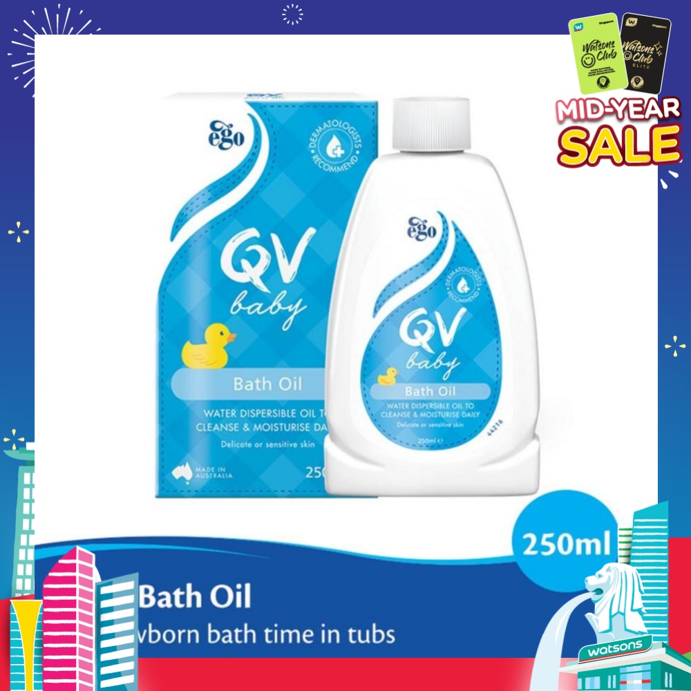 Baby Bath Oil (Suitable for Newborn Bath in Tubs) 250ml