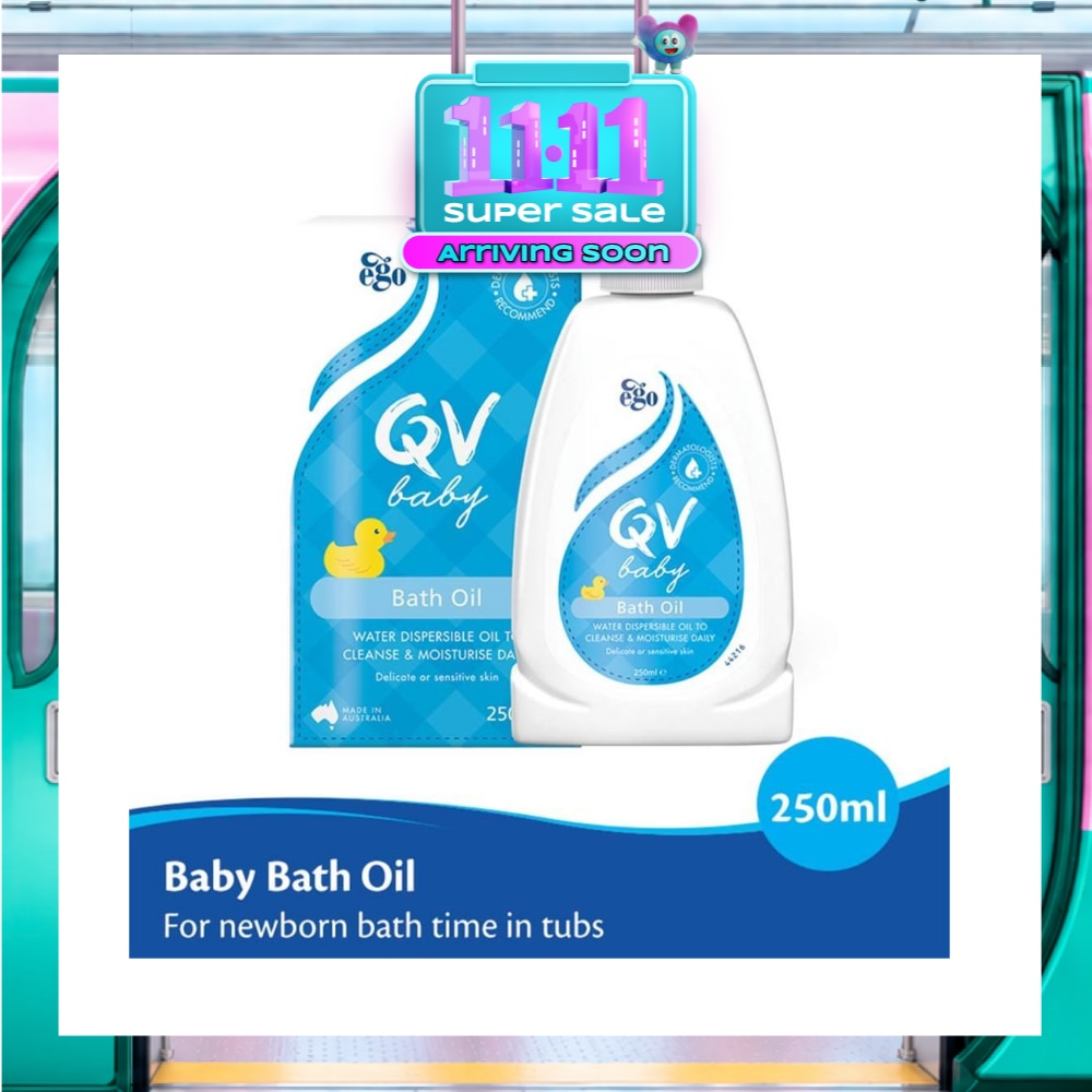 Baby Bath Oil (Suitable for Newborn Bath in Tubs) 250ml image
