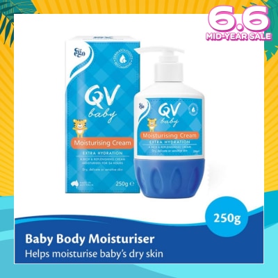 EGO QV Baby Moisturising Cream (Helps Moisturises Baby's Dry Skin) 250g