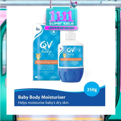 EGO QV Baby Moisturising Cream (Helps Moisturises Baby's Dry Skin) 250g image