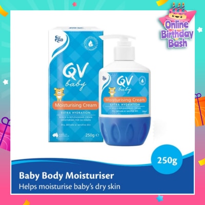 EGO QV Baby Moisturising Cream (Helps Moisturises Baby's Dry Skin) 250g