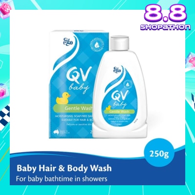 EGO QV Baby Gentle Wash For Hair & Body Wash 250g