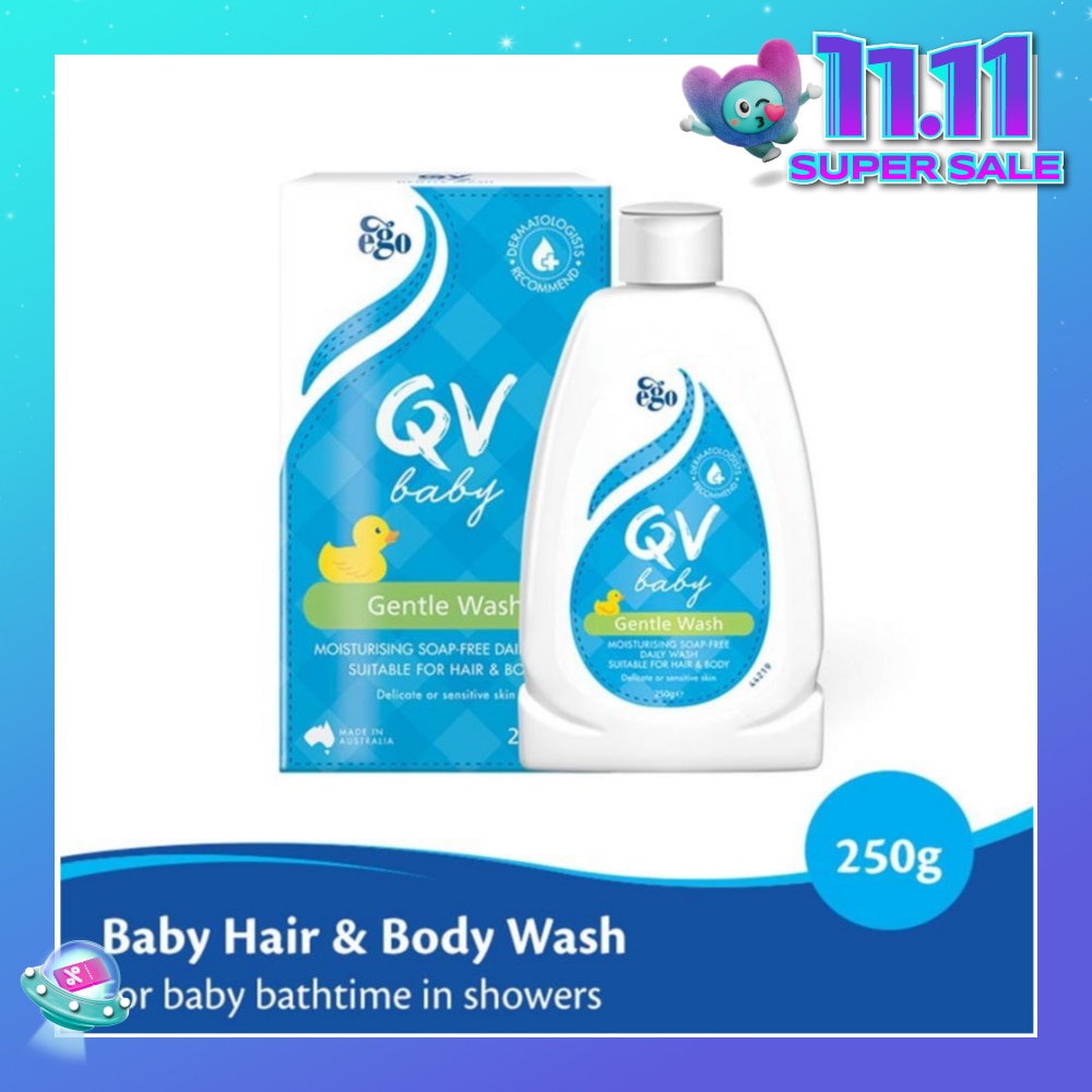 Baby Gentle Wash For Hair & Body Wash 250g