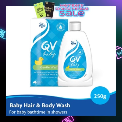 EGO QV Baby Gentle Wash For Hair & Body Wash 250g