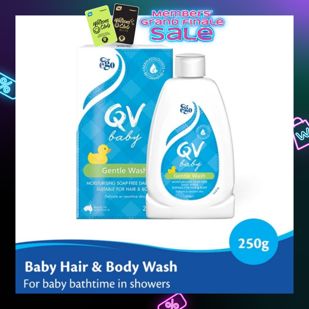 Baby Gentle Wash For Hair & Body Wash 250g