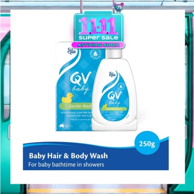 EGO QV Baby Gentle Wash For Hair & Body Wash 250g image