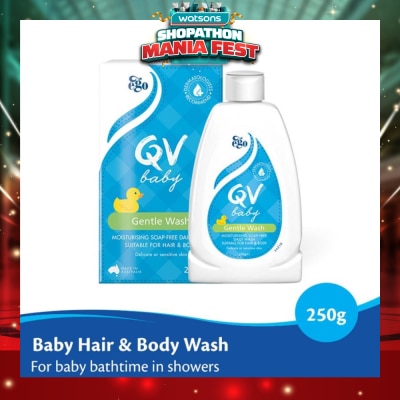 EGO QV - Baby Gentle Wash For Hair & Body Wash 250g