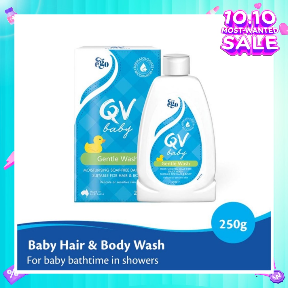 Baby Gentle Wash For Hair & Body Wash 250g