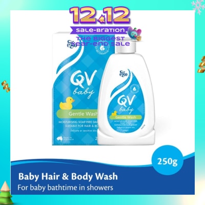 EGO QV Baby Gentle Wash For Hair & Body Wash 250g