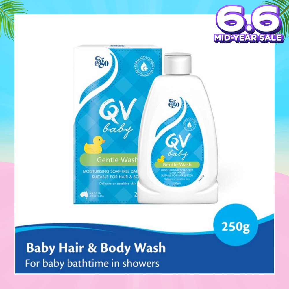 Baby Gentle Wash For Hair & Body Wash 250g