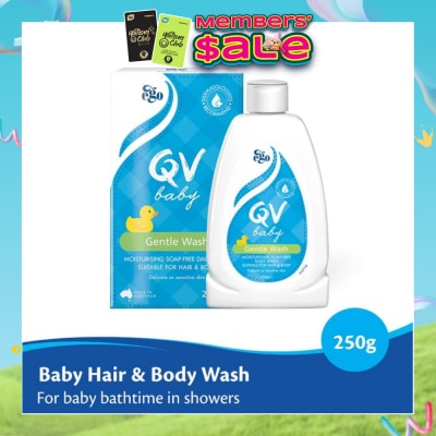 EGO QV - Baby Gentle Wash For Hair & Body Wash 250g