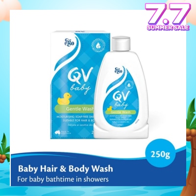 EGO QV Baby Gentle Wash For Hair & Body Wash 250g