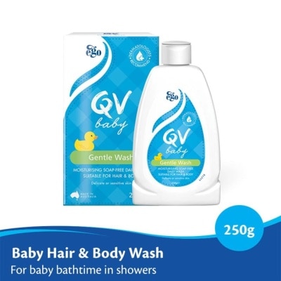 EGO QV Baby Gentle Wash For Hair & Body Wash 250g