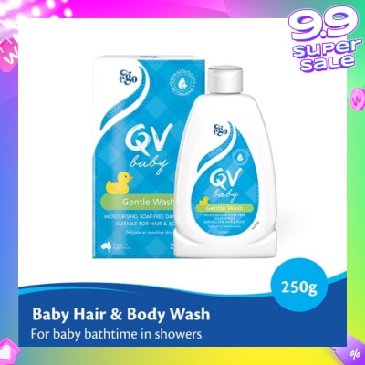 EGO QV Baby Gentle Wash For Hair & Body Wash 250g