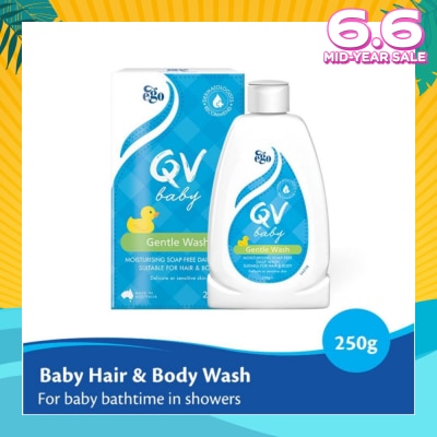 EGO QV Baby Gentle Wash For Hair & Body Wash 250g