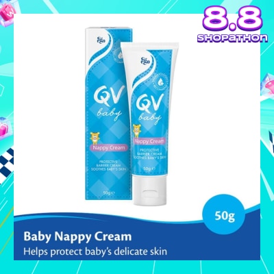 EGO QV Baby Nappy Cream (Helps Protect Baby's Delicate Skin) 50g