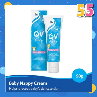 EGO QV Baby Nappy Cream (Helps Protect Baby's Delicate Skin) 50g