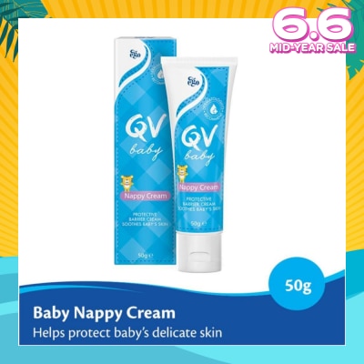 EGO QV Baby Nappy Cream (Helps Protect Baby's Delicate Skin) 50g