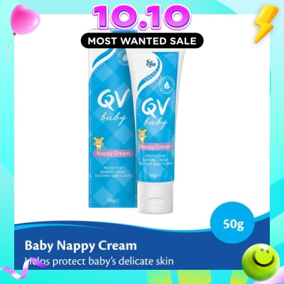 EGO QV Baby Nappy Cream (Helps Protect Baby's Delicate Skin) 50g image