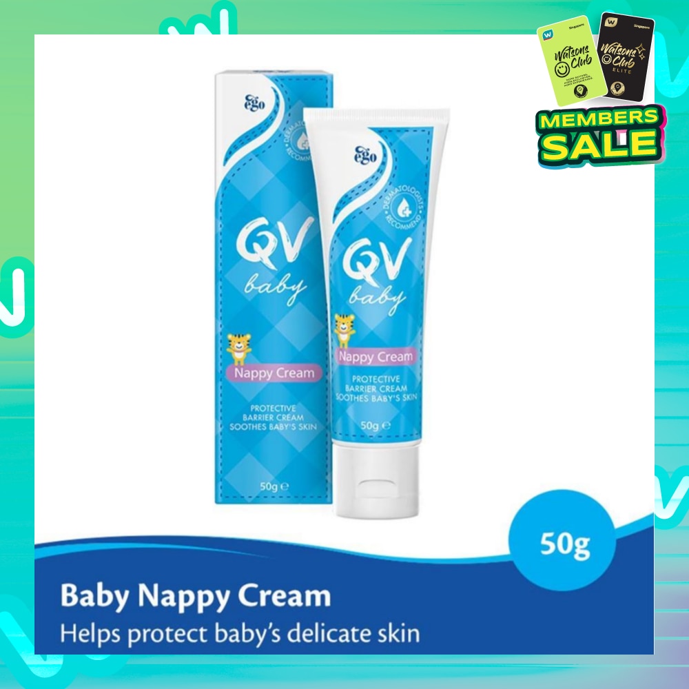 Baby Nappy Cream (Helps Protect Baby's Delicate Skin) 50g