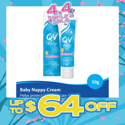 EGO QV - Baby Nappy Cream (Helps Protect Baby's Delicate Skin) 50g