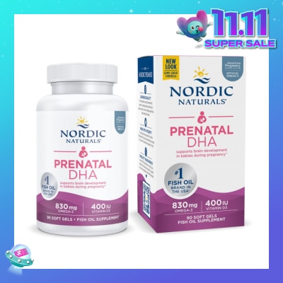 NORDIC NATURALS Prenatal DHA Fish Oil Softgel 90s (Expiry: Feb`2026)