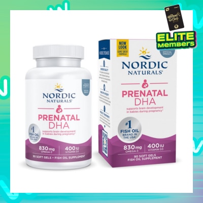 NORDIC NATURALS Prenatal DHA Fish Oil Softgel 90s (Expiry: Feb`2026)