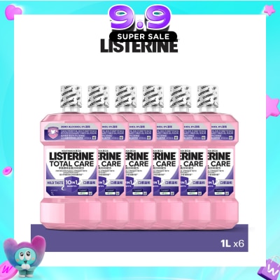 LISTERINE - Total Care Zero Mouthwash With 10-in-1 Benefits 1L x 6s image