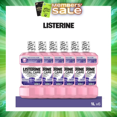LISTERINE - Total Care Zero Mouthwash With 10-in-1 Benefits 1L x 6s