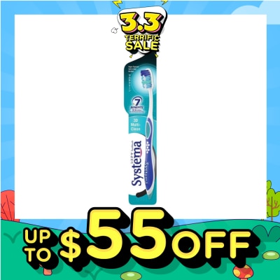 SYSTEMA 3D Mutli Clean Toothbrush Soft 1s
