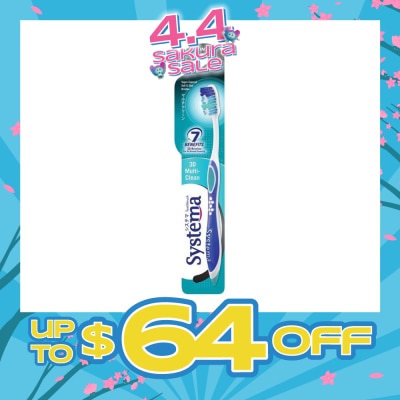 SYSTEMA - 3D Mutli Clean Toothbrush Soft 1s