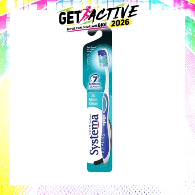 SYSTEMA - 3D Mutli Clean Toothbrush Soft 1s image