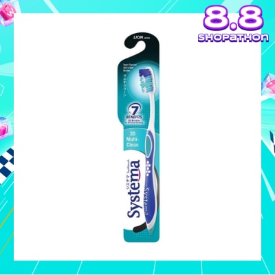 SYSTEMA 3D Mutli Clean Toothbrush Soft 1s