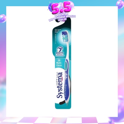 SYSTEMA - 3D Mutli Clean Toothbrush Soft 1s