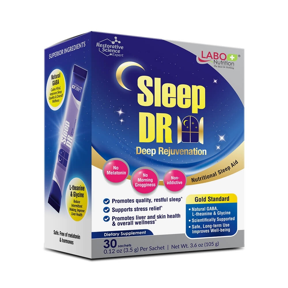 Sleep Dr Dietary Supplement Sachet (Aid for Insomnia, Helps with Mood, Stress, Relaxation and Calm) 30s