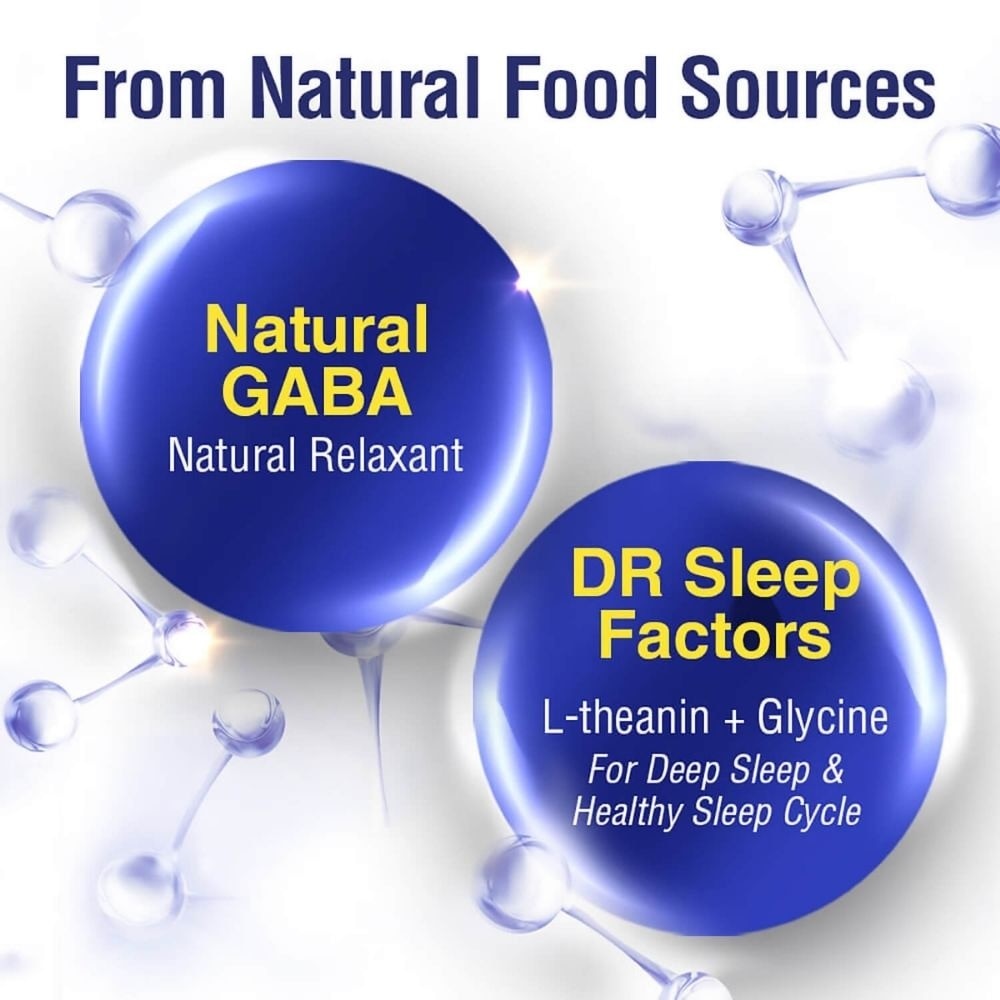 Sleep DR Melatonin-free Sleep Aid with Natural GABA, L-theanine, Glycine Sachet (Insomnia, Relaxation, Stress) 30s image