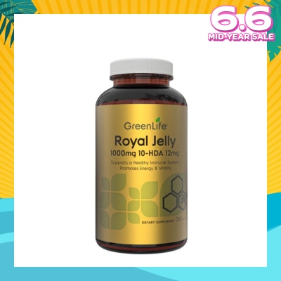 GREENLIFE Royal Jelly Softgels 365s